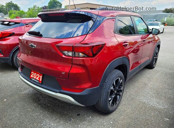 KL79MPSL1MB136575 2021 CHEVROLET TRAILBLAZER Red Դիմացի տեսք