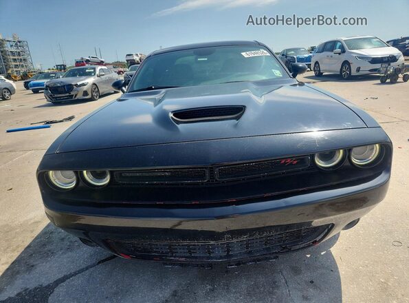 2C3CDZBT2KH573692 2019 DODGE CHALLENGER Black Rear view