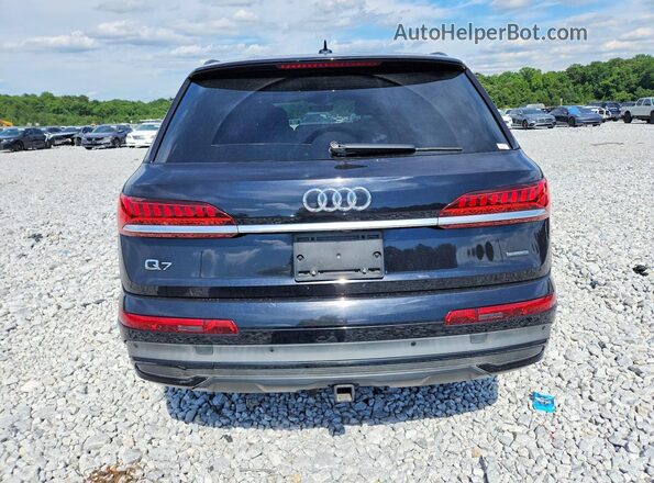 WA1LXAF78LD000614 2020 AUDI Q7 Black Front interior view