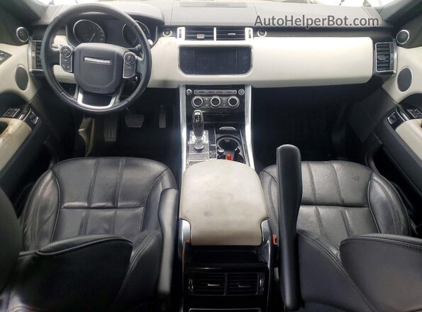 SALWR2KFXGA550932 2016 LAND ROVER RANGE Gray Vista del cuadro de instrumentos