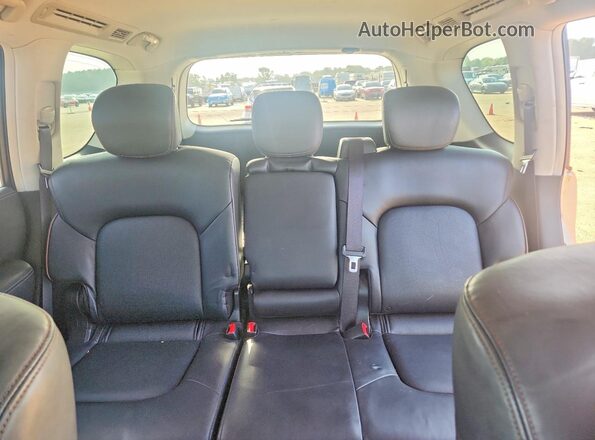 JN8AY2ND0J9056316 2018 NISSAN ARMADA Silver Vista interior trasera