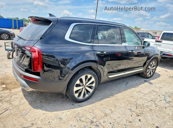 5XYP64HC8LG010471 2020 KIA TELLURIDE Black Front right