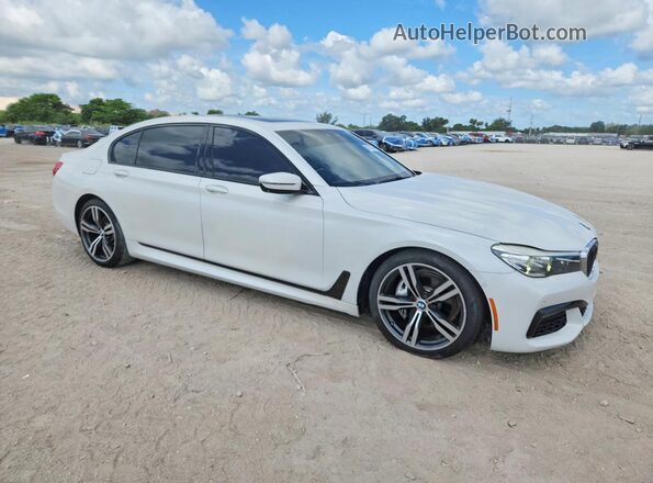 WBA7E2C58GG547860 2016 BMW 7 SERIES White Vista frontal