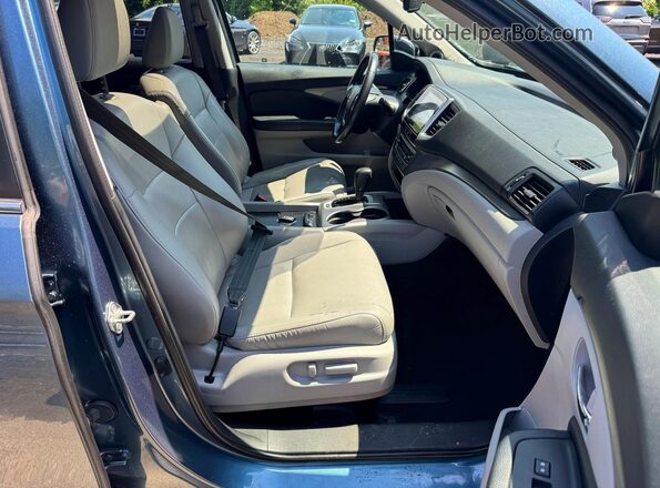 5FNYF6H52HB086462 2017 HONDA PILOT Blue Vista trasera