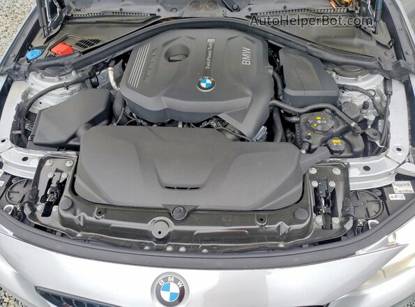WBA4F7C51HG438476 2017 BMW 4 SERIES Silver Engine compartment view