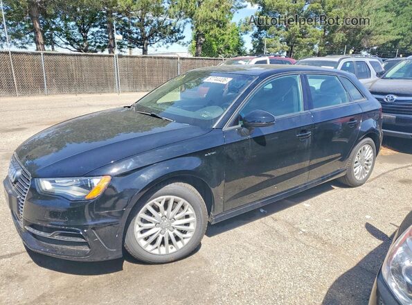WAUVPBFF6GA092824 2016 AUDI A3 Black Tył lewy
