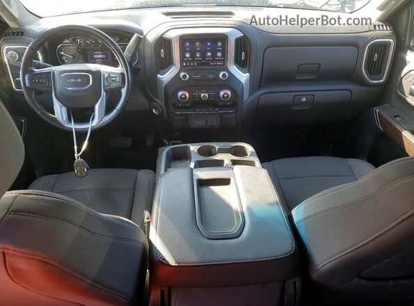 1GTR8BED9LZ265135 2020 GMC SIERRA Black Vista del cuadro de instrumentos