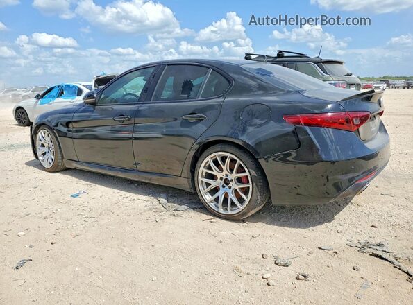 ZARFAMBN7K7600909 2019 ALFA ROMEO GIULIA Black Tył prawy