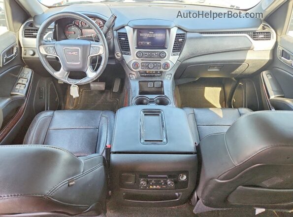 1GKS1BKCXGR100724 2016 GMC YUKON Gray Вид щитка приладів
