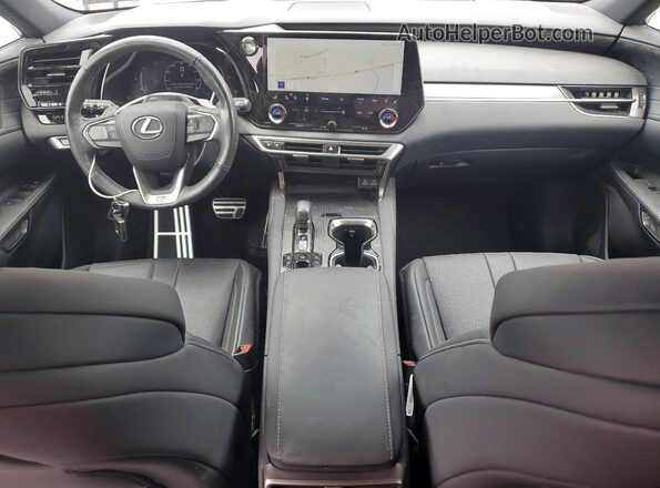 2T2BAMCA2RC042833 2024 LEXUS RX Brown Առջևի վահանակի տեսք