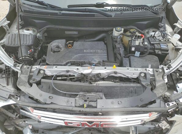 3GKALPEVXKL175908 2019 GMC TERRAIN Silver VIN კოდის სტიკერის ხედი