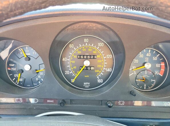10704412057185 1979 MERCEDES-BENZ 450 Синий Вид задних сидений