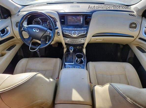 5N1DL0MN4KC553116 2019 INFINITI QX60 Gray Вид щитка приладів