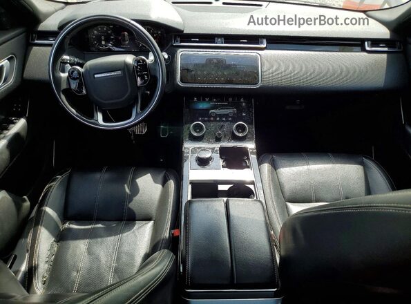 SALYL2EX3KA207693 2019 LAND ROVER RANGE ROVER Black ხელსაწყოთა პანელის ხედი