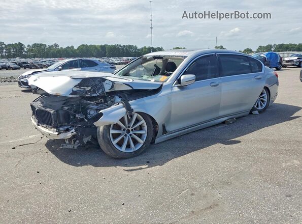 WBA7E4C50KGV28515 2019 BMW 7 SERIES Silver Задня ліва чверть