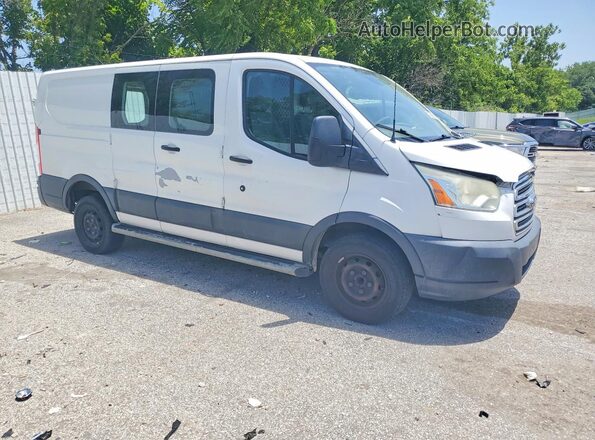 1FTYR1ZM3GKA46585 2016 FORD TRANSIT White Widok z przodu