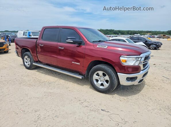 1C6RREFM6LN251043 2020 RAM 1500 Burgundy წინა ხედი