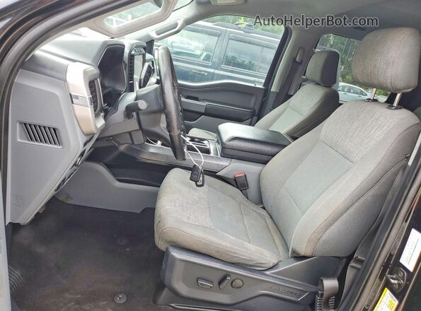 1FTEW1EP0NKD35920 2022 FORD F150 Black Вид панелі приладів