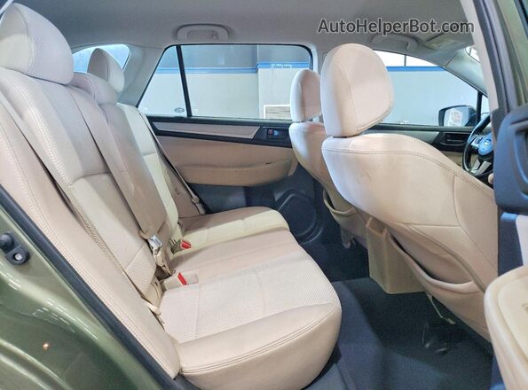 4S4BSAAC7G3270090 2016 SUBARU OUTBACK Green Вид підкапотного простору