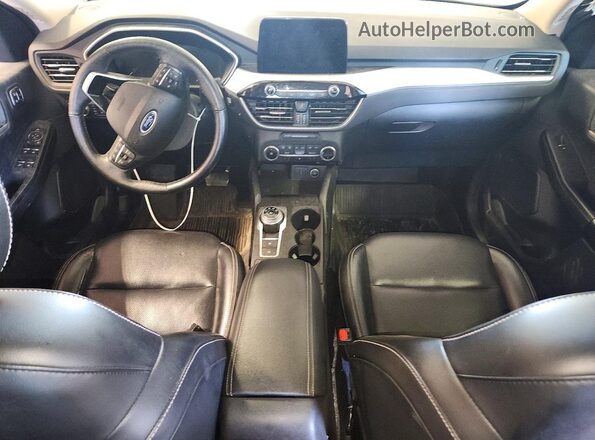 1FMCU0H61LUA51462 2020 FORD ESCAPE Серый Вид щитка приборов