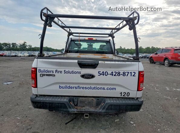 1FTMF1C87HKE46332 2017 FORD F150 Белый Вид салона спереди