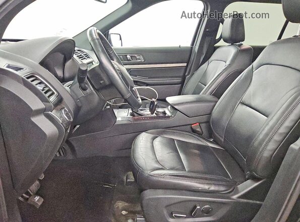 1FM5K8DH2JGC65425 2018 FORD EXPLORER Black Вид панелі приладів