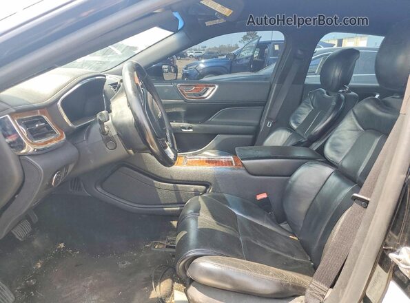 1LN6L9TP1H5602933 2017 LINCOLN CONTINENTA Black წინა პანელის ხედი