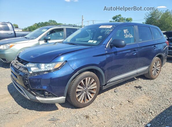 JA4AD2A3XLZ047253 2020 MITSUBISHI OUTLANDER Blue Tył lewy