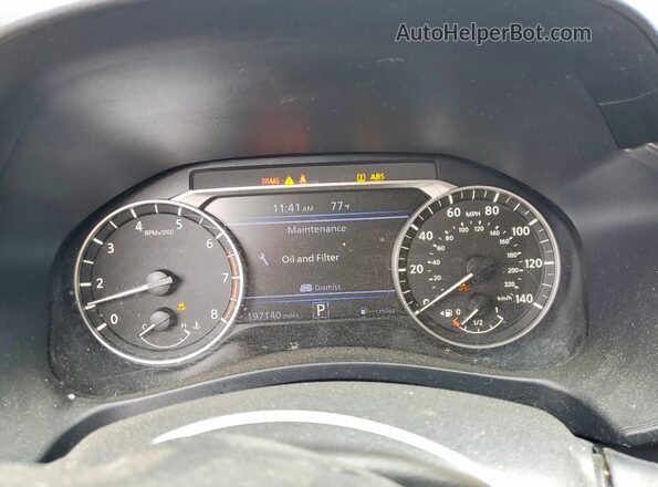 1N4BL4BV1KC240861 2019 NISSAN ALTIMA Gray Rear seats view