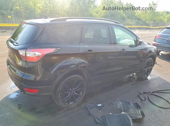 1FMCU9GDXJUB10770 2018 FORD ESCAPE Black Trasero derecho