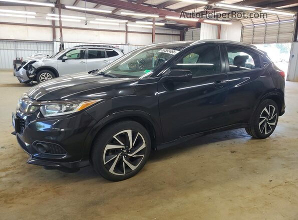3CZRU5H1XKM730109 2019 HONDA HR-V Black უკანა მარცხენა