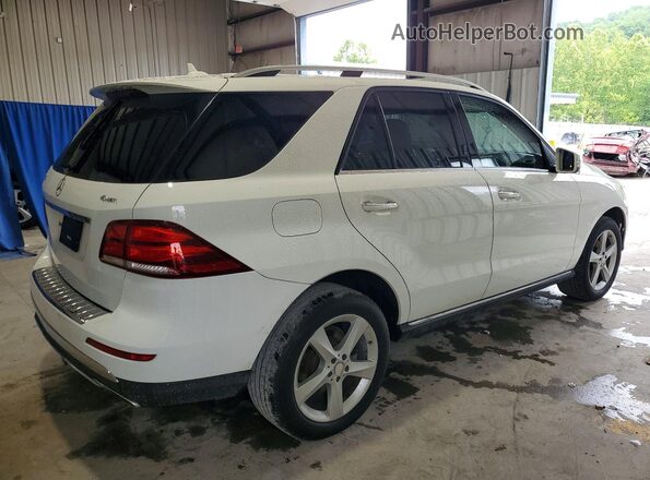 4JGDA5HB9HA894745 2017 MERCEDES-BENZ GLE White Delantero derecho
