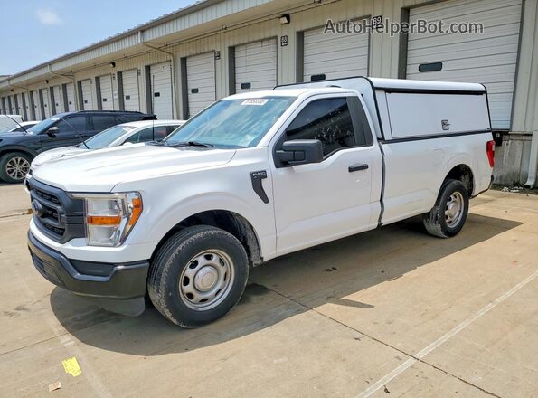 1FTMF1CB6MKE25784 2021 FORD F150 White უკანა მარცხენა