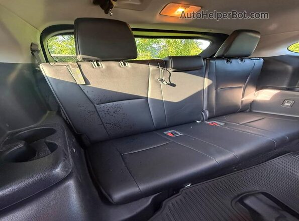 5TDHZRBH6LS010646 2020 TOYOTA HIGHLANDER Black Rear interior view