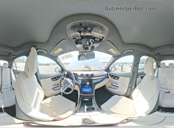 W1KAF4HB2TR326890 2026 MERCEDES-BENZ C White Вид наклейки з VIN-кодом