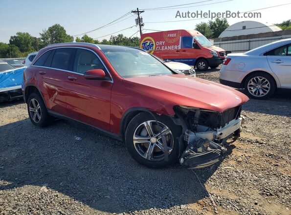 WDC0G4KB8HF198220 2017 MERCEDES-BENZ GLC-CLASS Orange Front view