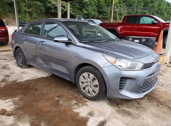 3KPA24AB5KE241620 2019 KIA RIO Gray Front view