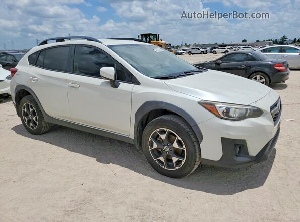 JF2GTABC2JH263016 2018 SUBARU CROSSTREK Белый Передняя правая четверть