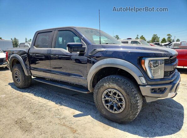 1FTFW1RG0NFC21018 2022 FORD F150 Blue Vista frontal