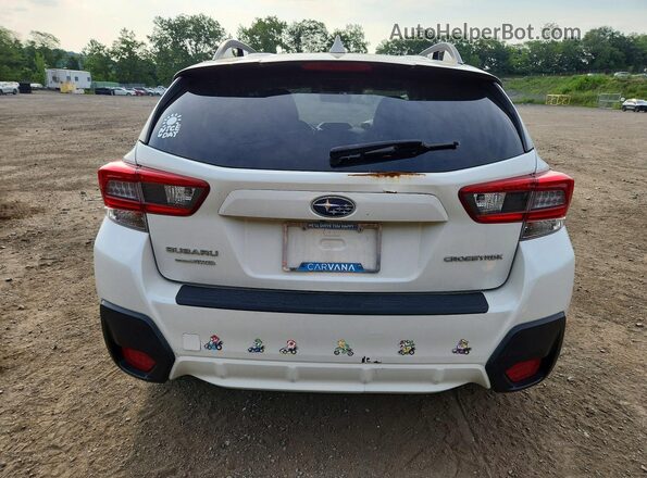 JF2GTAEC6M8307695 2021 SUBARU CROSSTREK White Vista interior delantera
