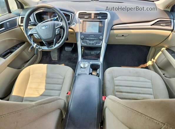 3FA6P0T96KR179668 2019 FORD FUSION Gray Instrument cluster view
