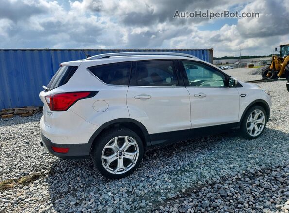1FMCU0J9XKUB20278 2019 FORD ESCAPE White Передня права чверть