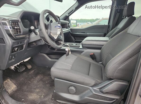 1FTEW2LP4SKE25043 2025 FORD F150 Black წინა პანელის ხედი