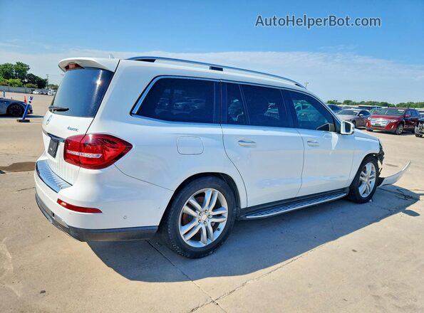 4JGDF6EE2HA786389 2017 MERCEDES-BENZ GLS White Przód prawy