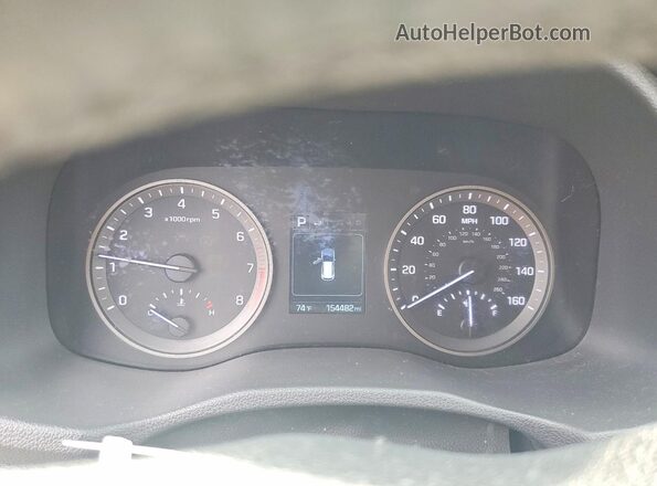 KM8J33A29GU080748 2016 HYUNDAI TUCSON Black Vista de los asientos traseros