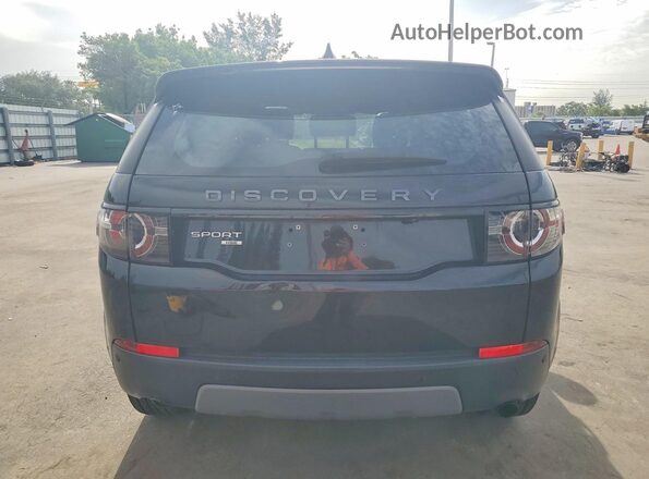 SALCR2FXXKH787054 2019 LAND ROVER DISCOVERY Black Front interior view
