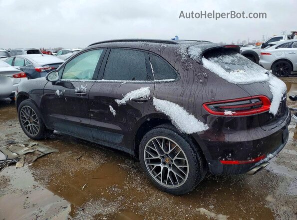 WP1AB2A52GLB56391 2016 PORSCHE MACAN Черный Задняя правая четверть