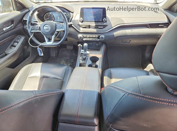1N4AL4CV7LC222361 2020 NISSAN ALTIMA Black ხელსაწყოთა პანელის ხედი