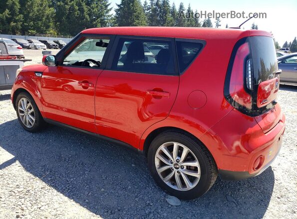 KNDJP3A51J7528196 2018 KIA SOUL Красный Задняя правая четверть