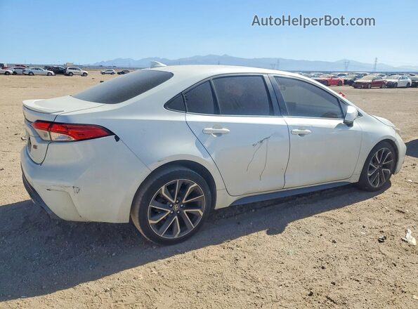JTDS4MCE0MJ075311 2021 TOYOTA COROLLA White Передня права чверть